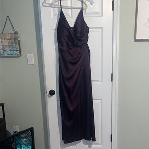 Elegant Plum Prom Dress
